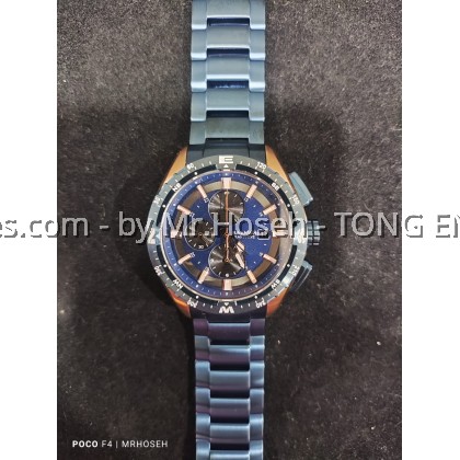 Balmer 44mm Men Chronograph Watch with Compass Bezel 8118G BRG-5